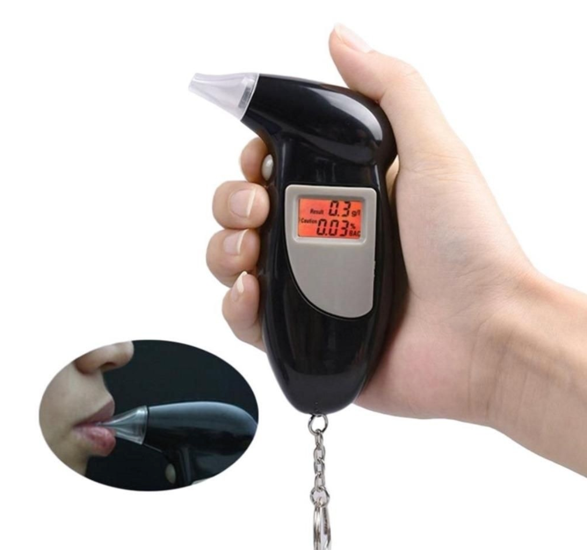 Aparat portabil pentru depistarea alcoolemiei