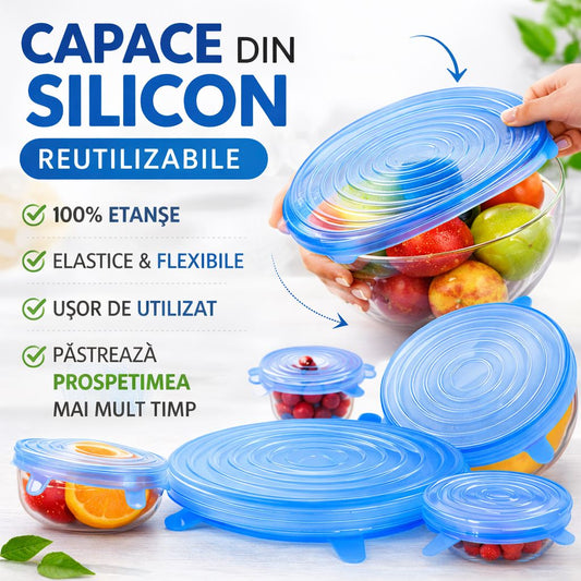 Set capace din Silicon (6+6 GRATIS)